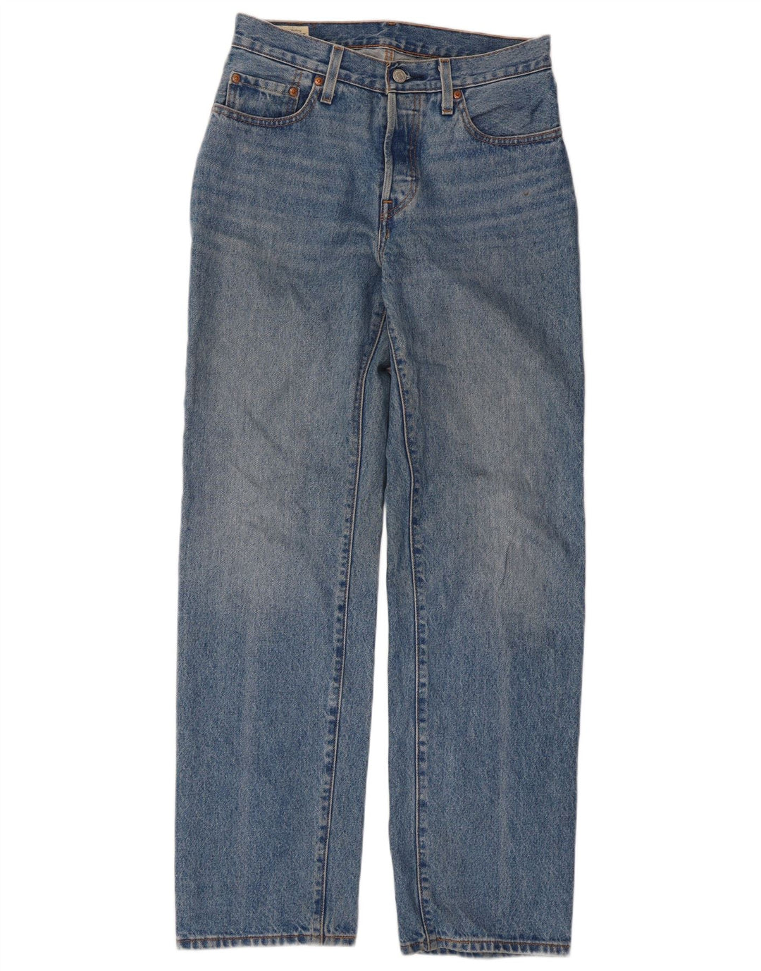 Levi's Jean Droit 501 Femme W26 L32 Bleu Coton