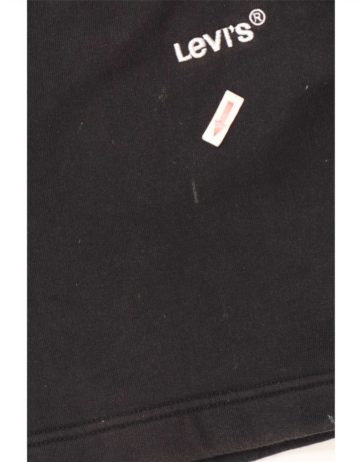 Levi's Short de Sport Homme Noir Moyen