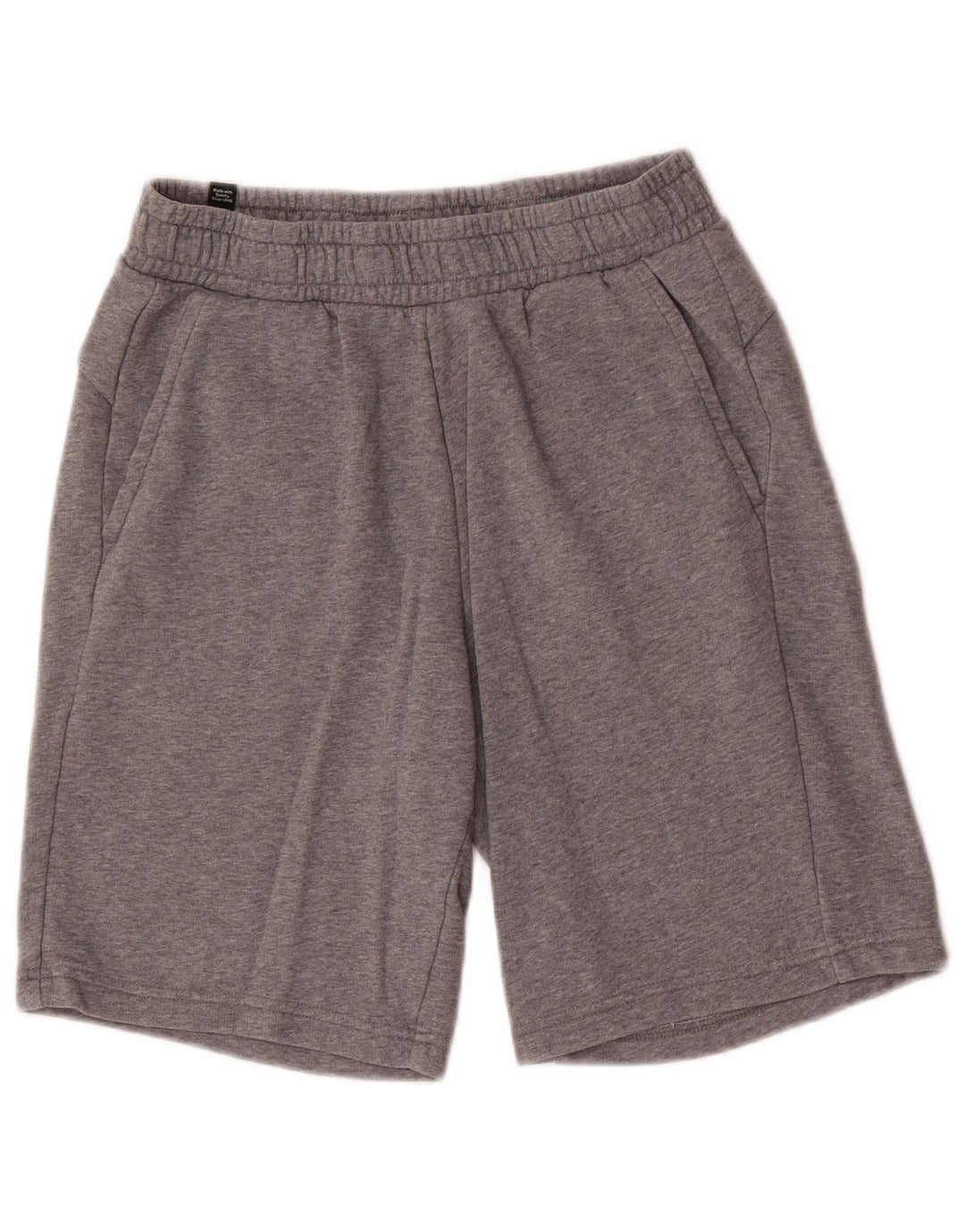 Puma Short de Sport Homme Gris Moyen Flecked Cotton
