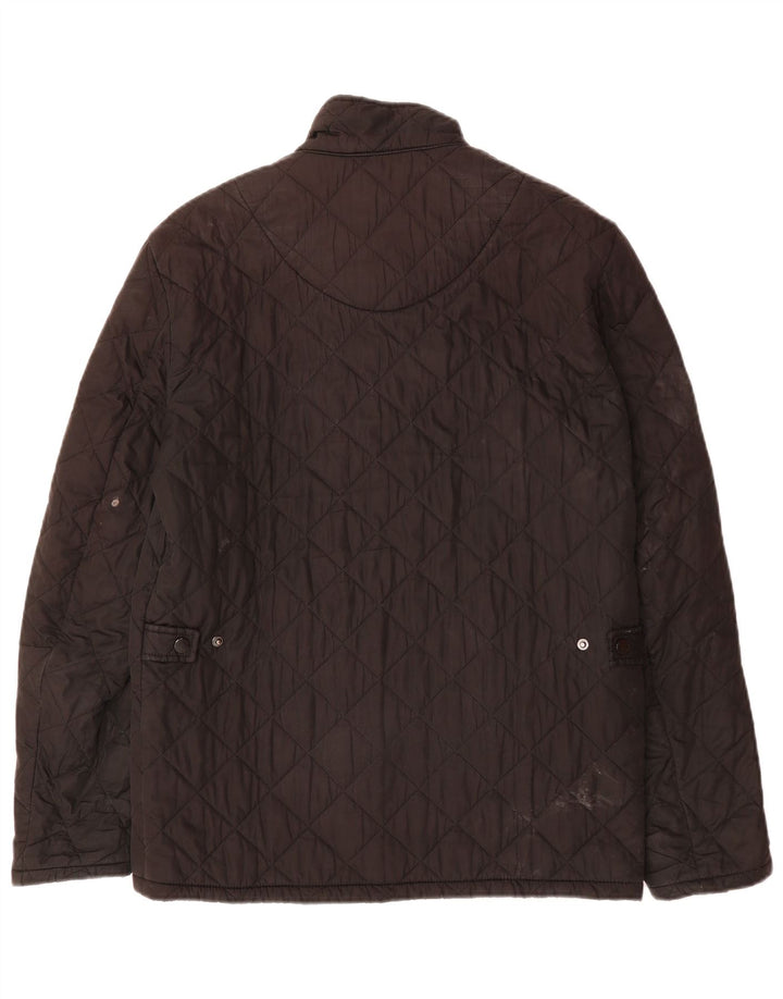 BARBOUR Veste matelassée pour homme UK 36 Small Noir