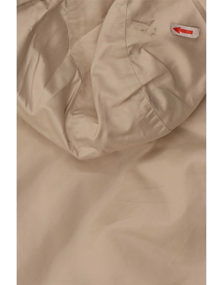 Gap Veste coupe-vent à capuche pour femme UK 14 Medium Off White