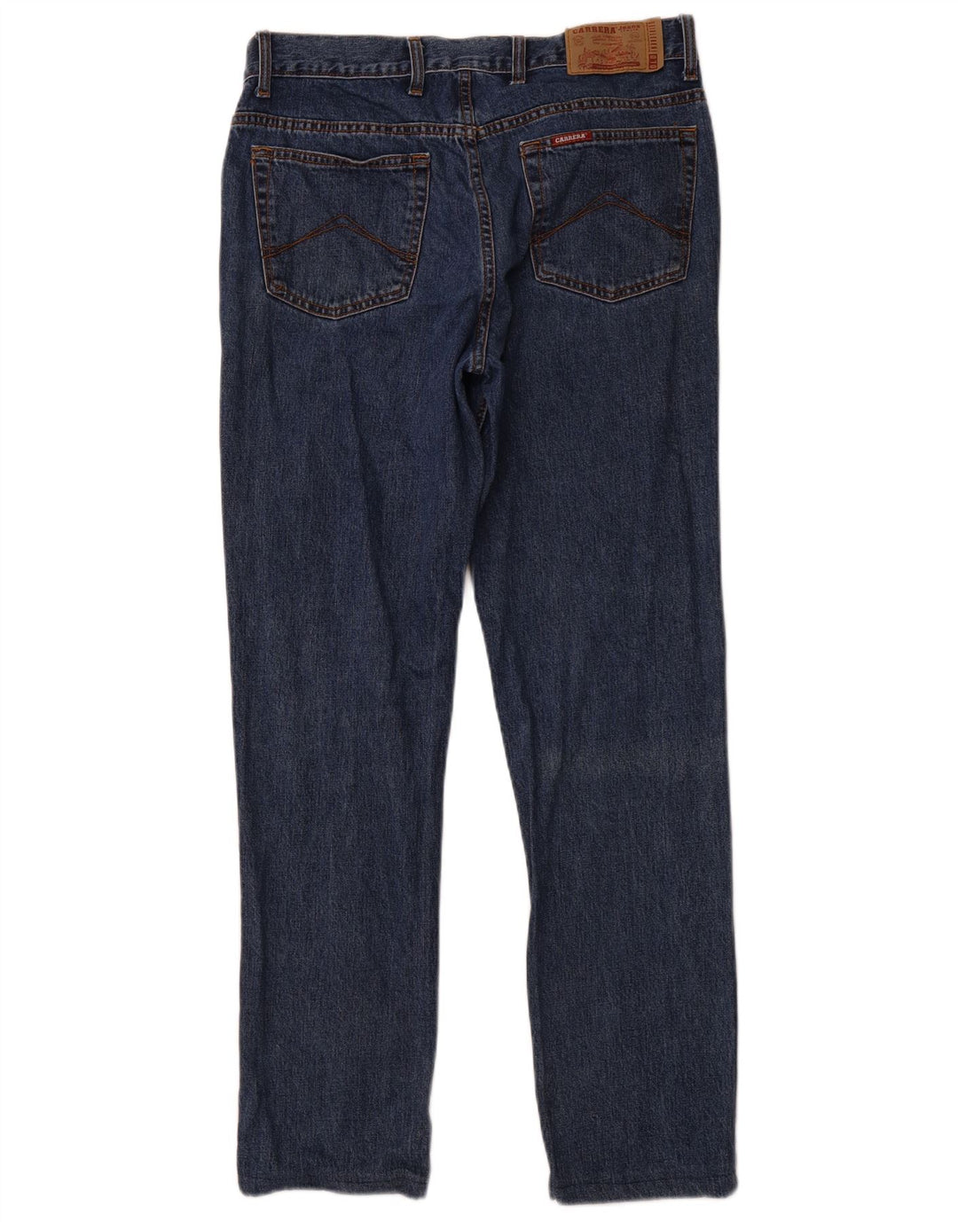 CARRERA Jean Droit 700 Homme IT 50 Large W34 L30 Bleu Marine Coton