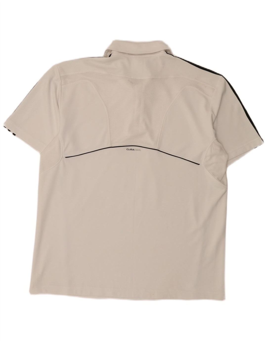 Adidas Homme Climacool Polo XL Blanc Polyester