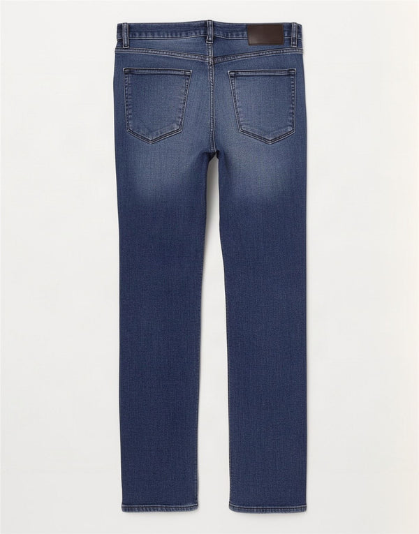 Hugo Boss Jean droit W32 L30 en coton bleu pour homme