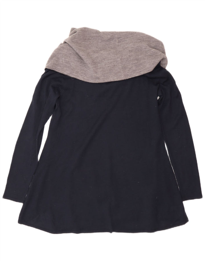 Phase Eight Pull col roulé pour femme UK 12 Bleu marine moyen