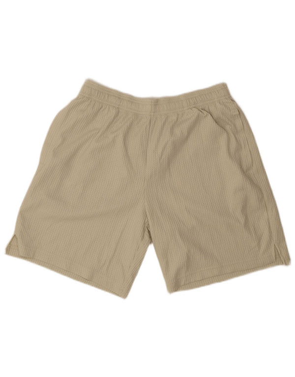 Under Armour Short de Sport Homme Large Beige Polyester