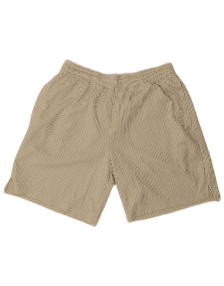 Under Armour Short de Sport Homme Large Beige Polyester
