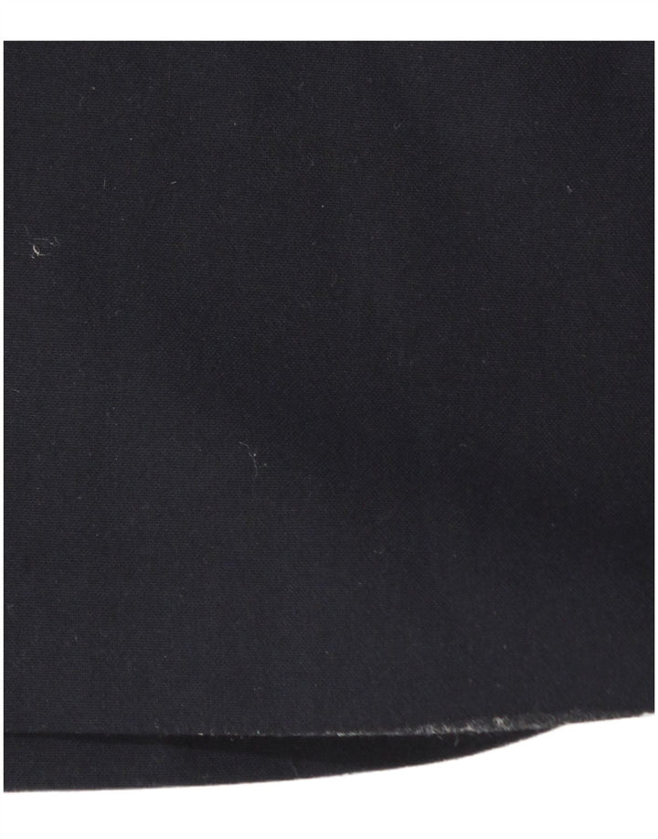 Zara Robe droite sans manches pour femme UK 18 XL Bleu marine Polyester