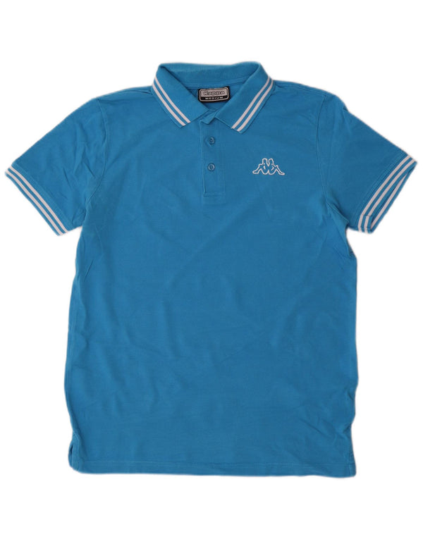 Kappa Polo Homme Bleu Moyen Coton