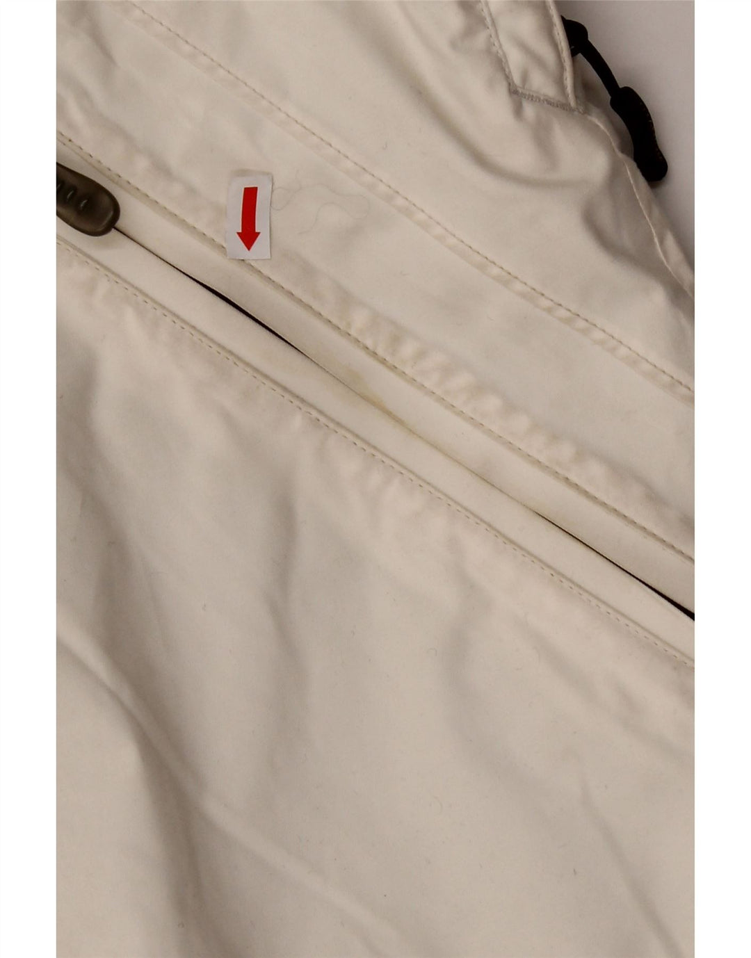 COLUMBIA Veste coupe-vent Titanium pour femme UK 16 Large Blanc Colorblock