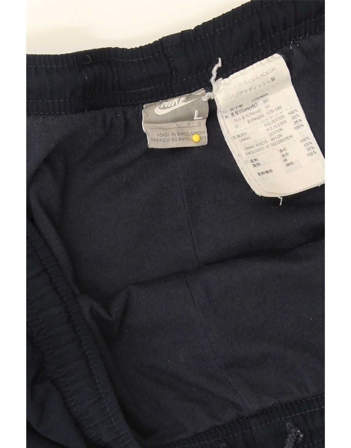 Nike Pantalon de survêtement pour homme Large Bleu marine Polyester