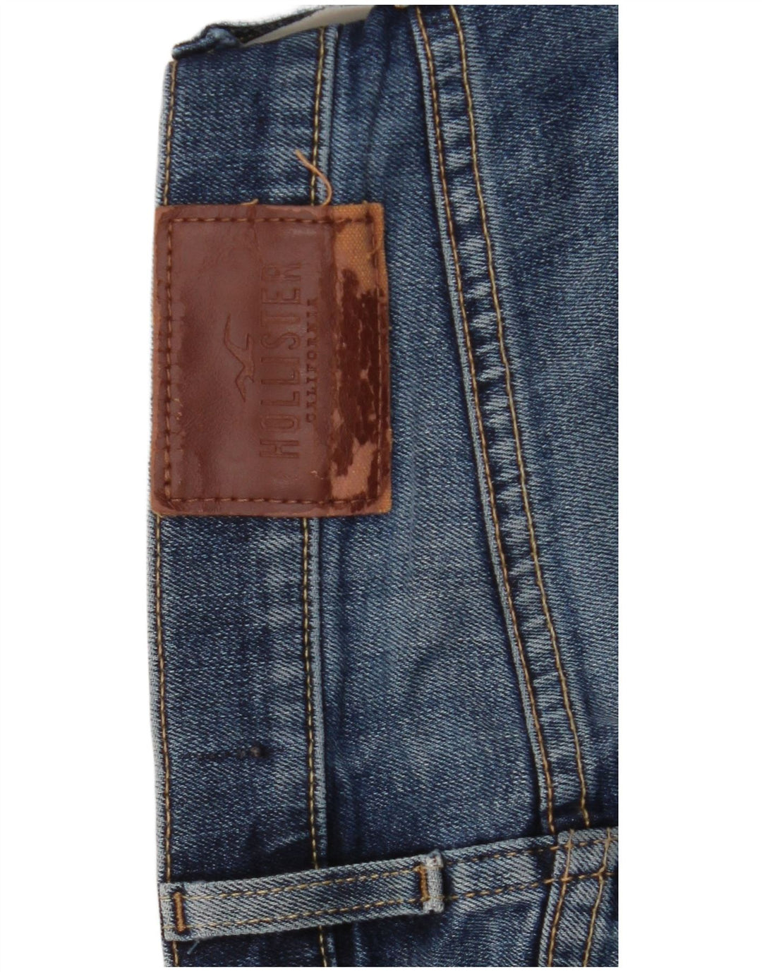 Hollister Jean Slim Homme W30 L30 Bleu Coton