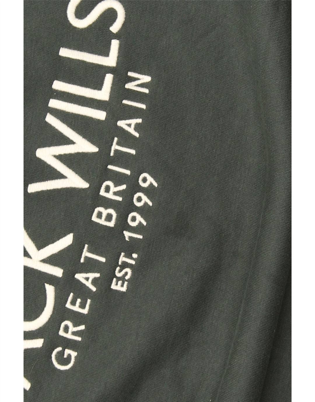 Jack Wills Sweat-shirt graphique pour homme XL en coton kaki