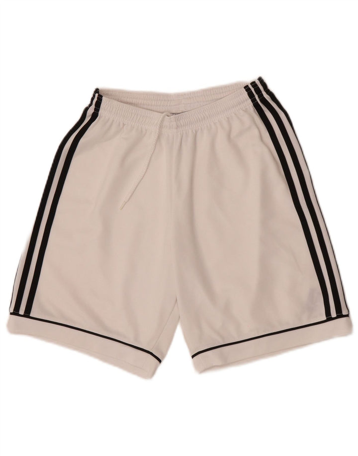 Adidas Short de sport pour homme XS W26 L7 Blanc Polyester
