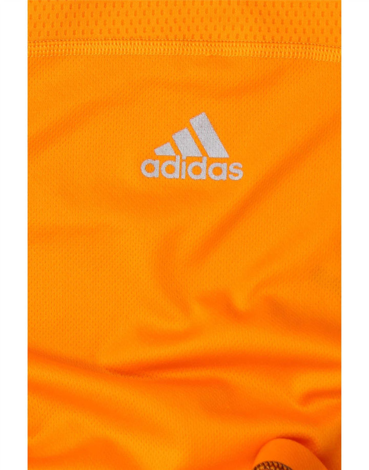 Adidas T-Shirt Homme Top Orange Colorblock