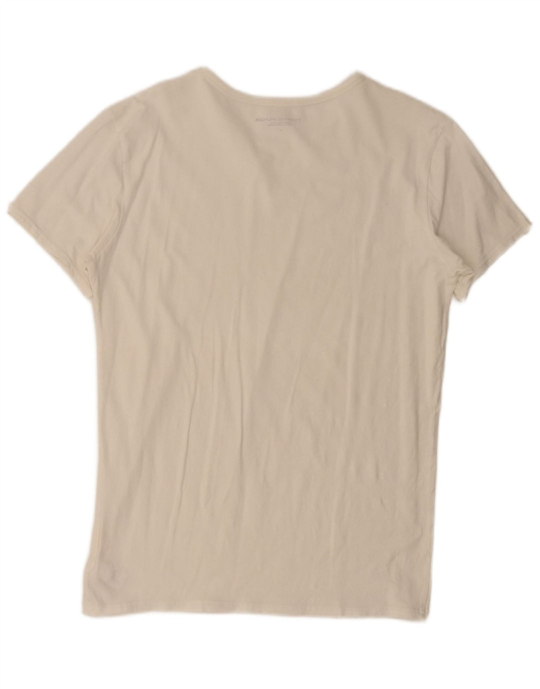 Tommy Hilfiger T-Shirt Homme Grand Blanc Coton