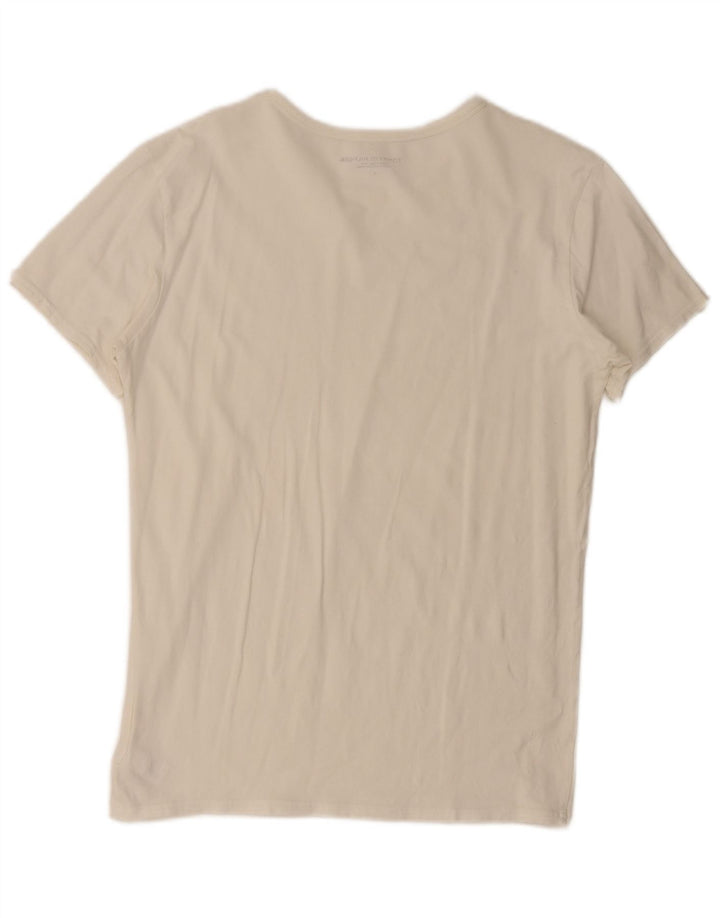 Tommy Hilfiger T-Shirt Homme Grand Blanc Coton