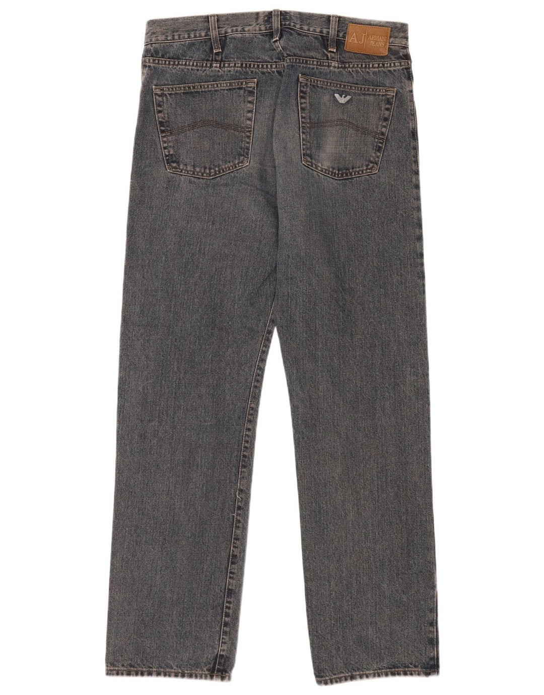 Armani Jean droit W38 L33 bleu coton homme