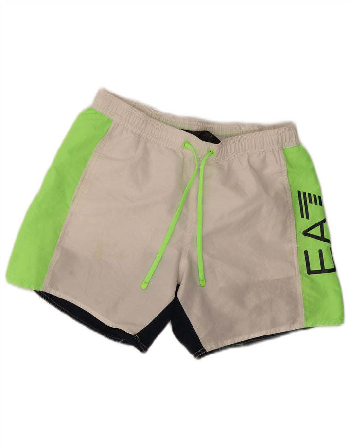Emporio Armani Short de bain homme EU 48 Medium multicolore colour block