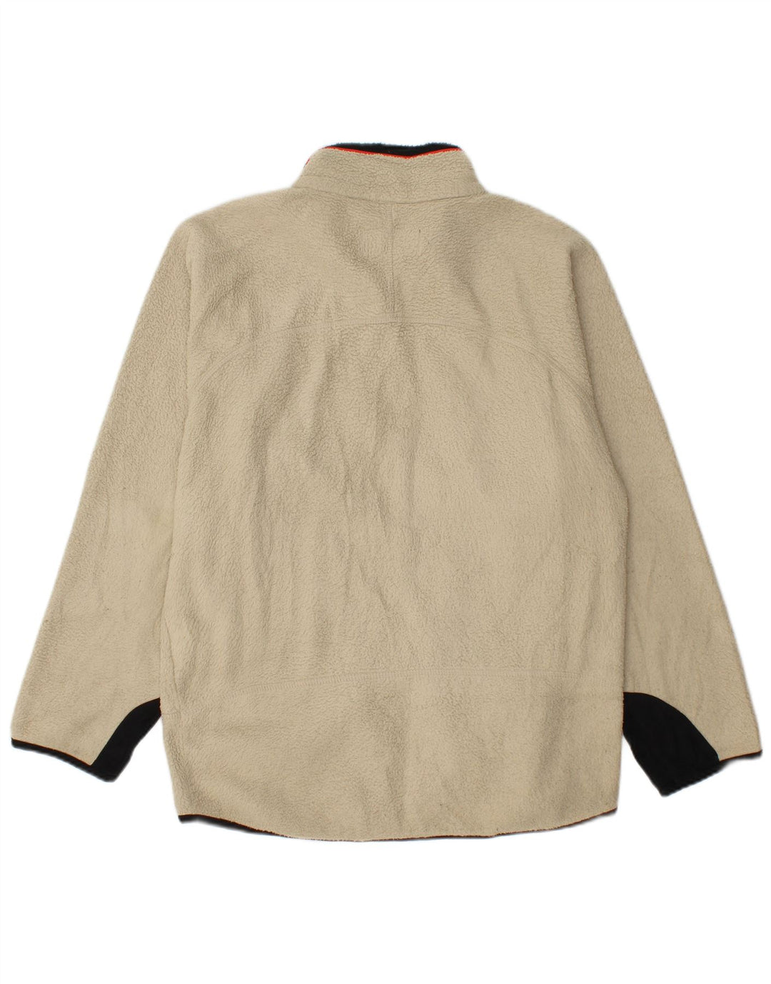FILA Veste polaire pour homme UK 36 Small Off White Colourblock