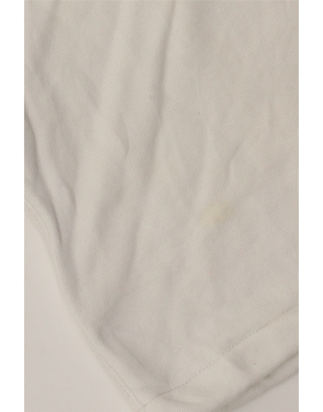 Adidas Sweat-shirt surdimensionné à col zippé pour femme UK 8 Petit Blanc