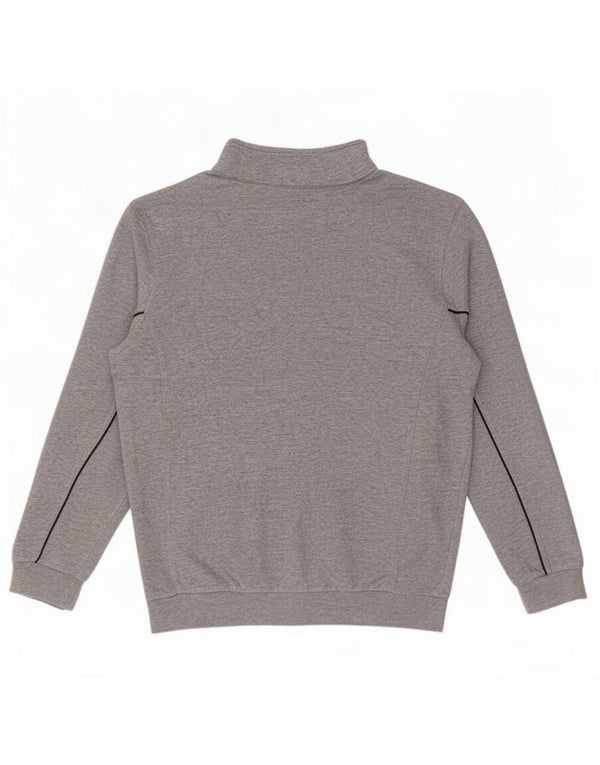Champion Veste de Survêtement Graphique Garçon 11-12 Ans Grand Gris Coton