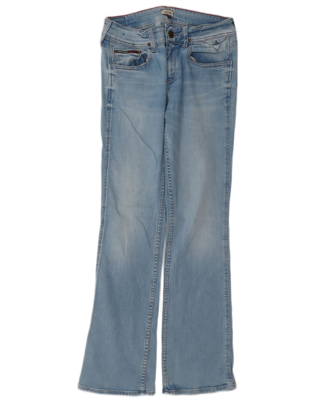 Tommy Hilfiger Jean Bootcut Femme W29 L32 Bleu Coton