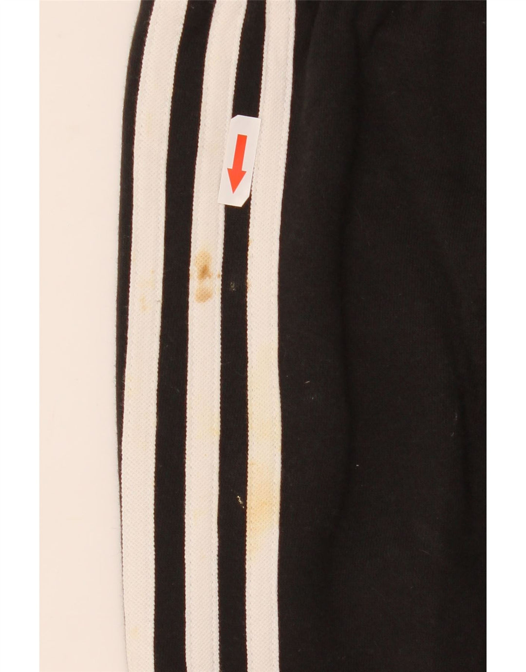 Adidas Pantalon de survêtement pour femme en coton noir Taille L