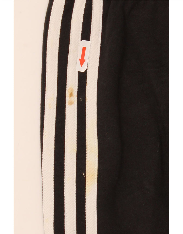 Adidas Pantalon de survêtement pour femme en coton noir Taille L