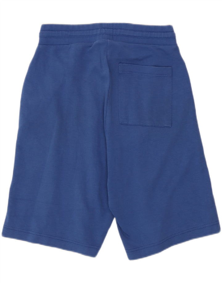 Zara Short Sport Homme Petit Bleu Coton
