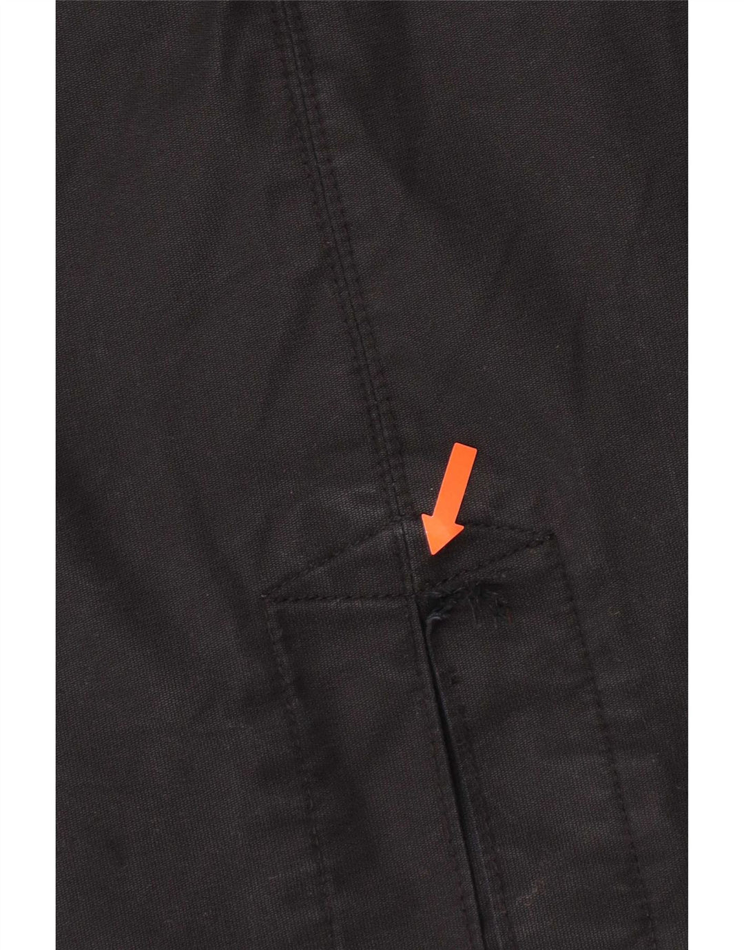G-Star Manteau coupe-vent pour femme UK 40 Large Noir Coton