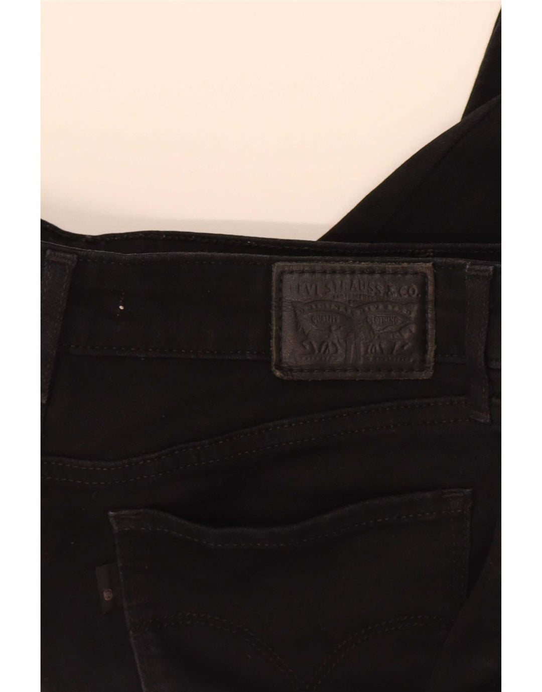 Levi's Jean 715 Bootcut Femme Noir W26 L32 Coton