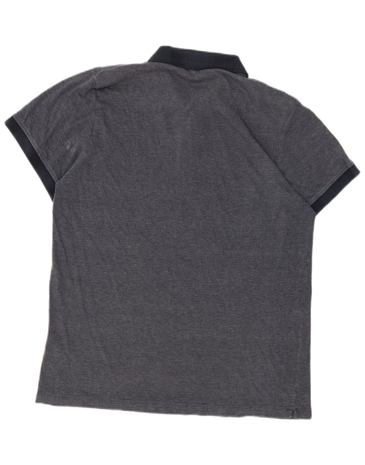 French Connection Polo Homme XL Gris Coton