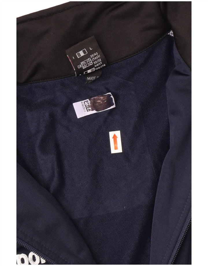 Uhlsport Veste de survêtement pour homme UK 38/40 Bleu marine moyen Polyester
