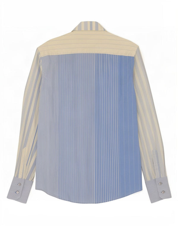 Harris&Harold Chemise Homme Taille 41 16 Grand Coton Rayé Bleu