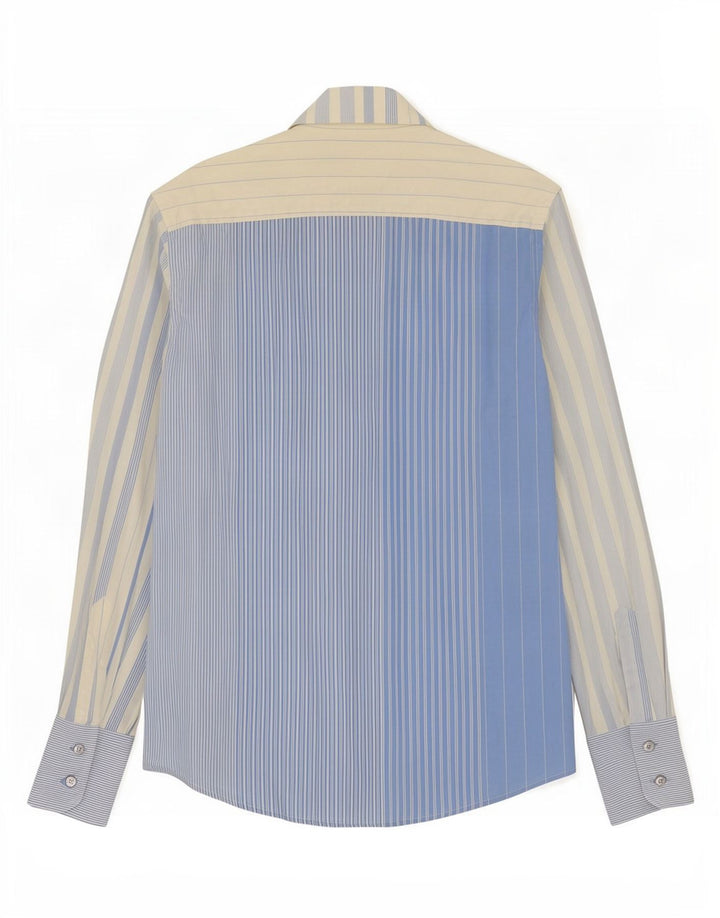 Harris&Harold Chemise Homme Taille 41 16 Grand Coton Rayé Bleu