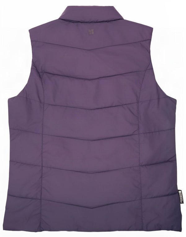 Mountain Warehouse Gilet rembourré pour femme UK 16 Large Bleu Polyester