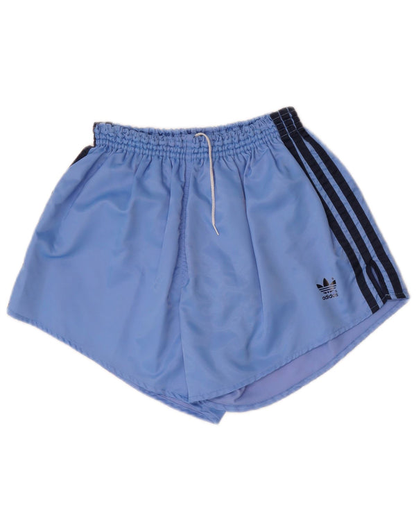 Adidas Short de sport pour femme UK 18 XL Bleu Polyamide