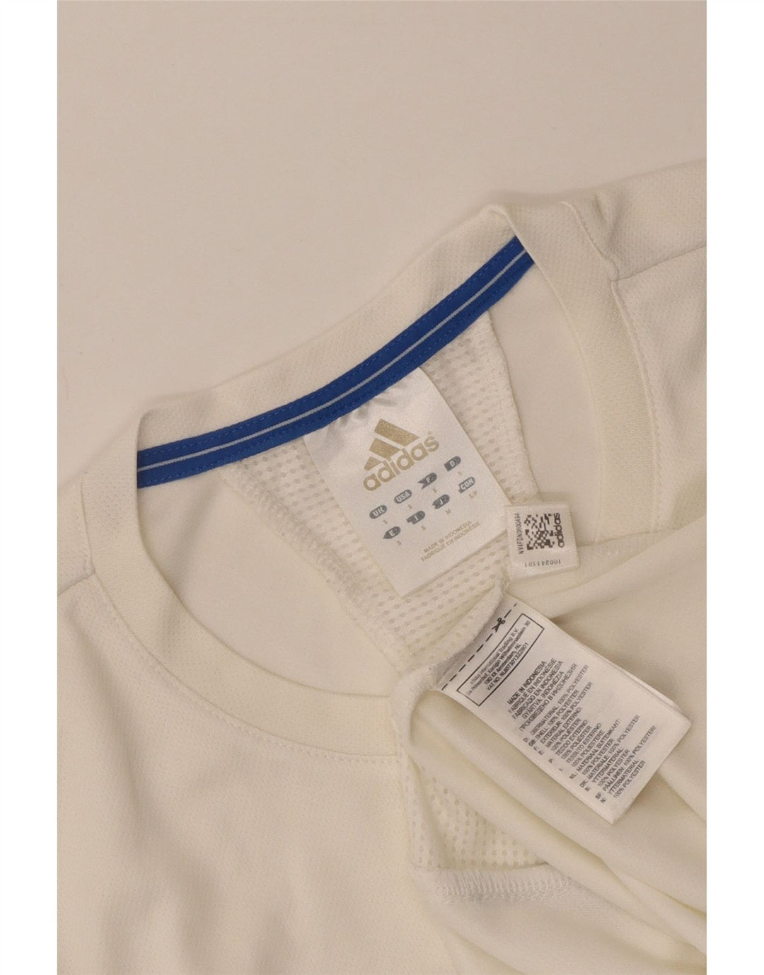 Adidas Hommes Climalite Débardeur Petit Blanc Polyester