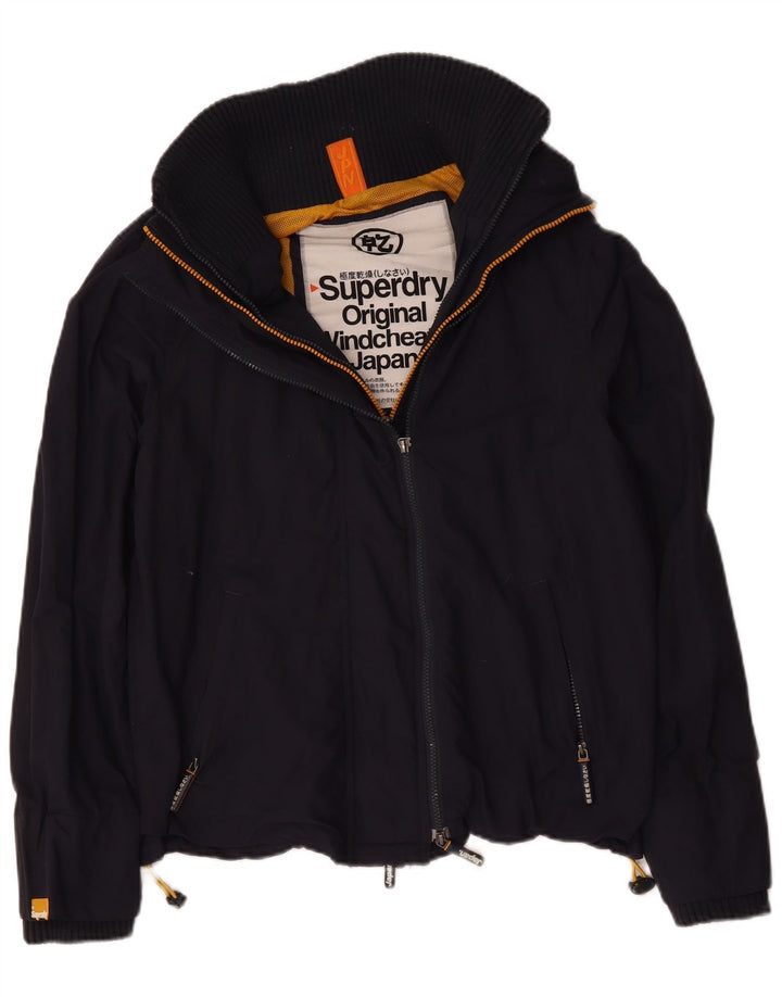 Superdry Veste coupe-vent Windcheater pour homme UK 40 Large Bleu marine