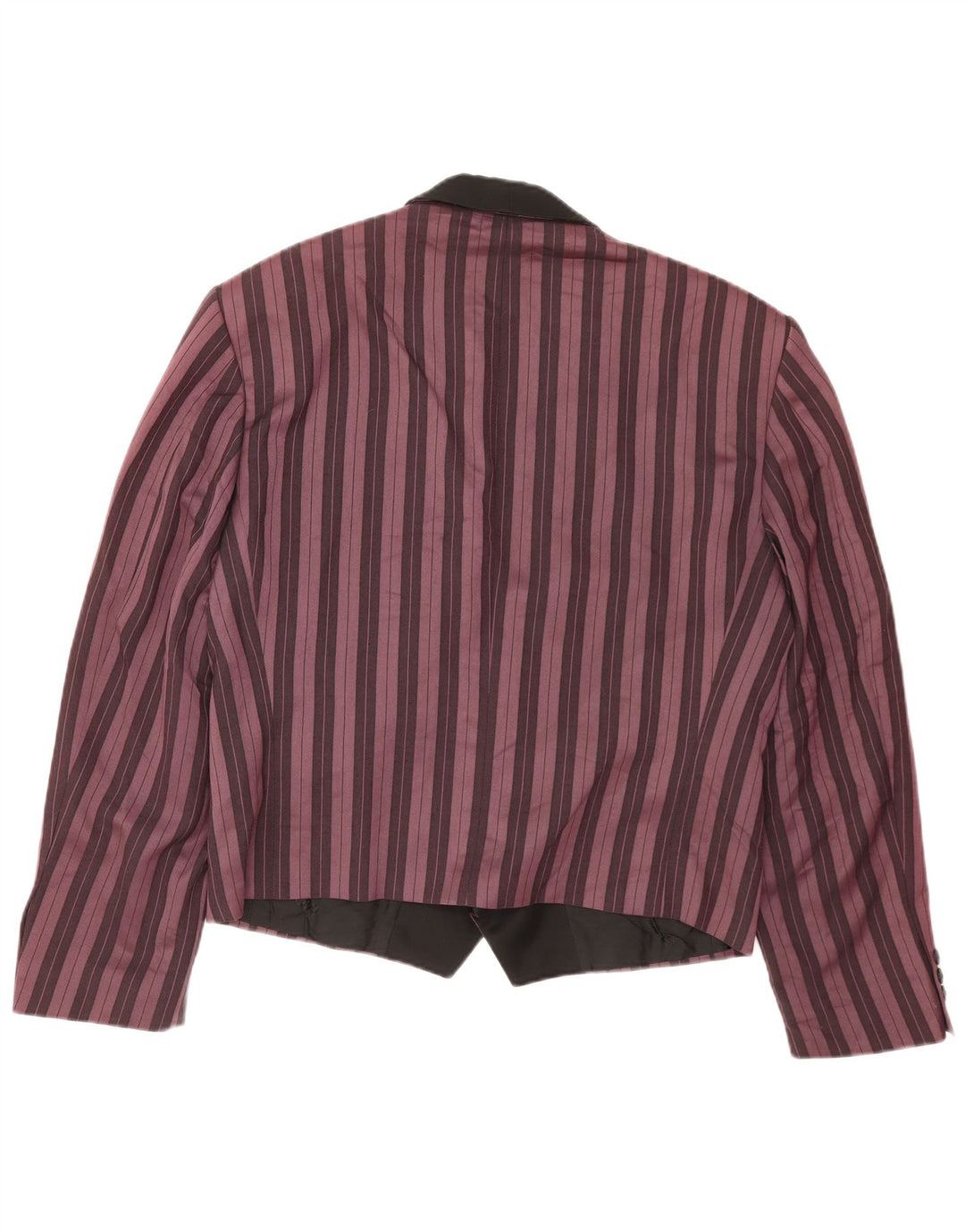 vintage Mens Double Breasted Blazer Jacket UK 40 Grand Violet Rayé