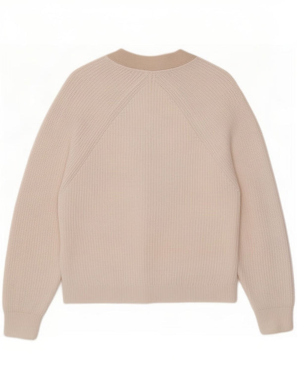 The White Company Cardigan pour femme en coton color block moyen UK 44