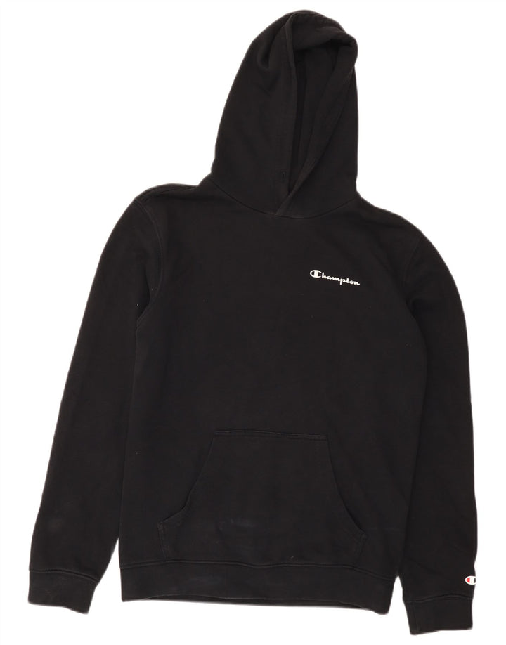 Champion Pull à capuche pour homme Petit coton noir