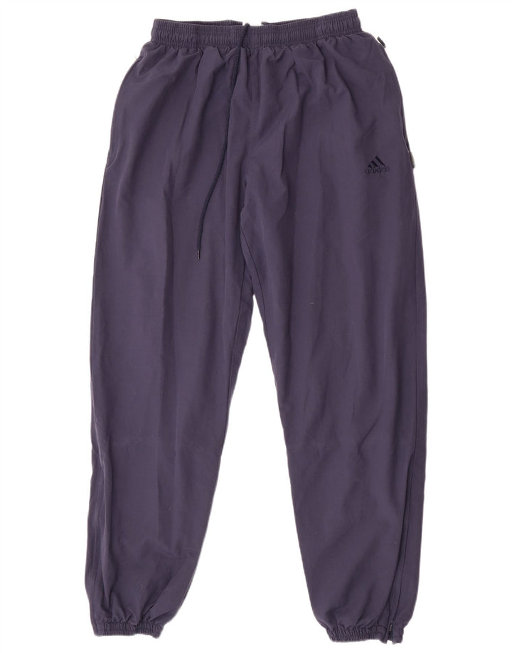 Adidas Pantalon de survêtement pour homme Pantalon de jogging Large Bleu marine Polyester