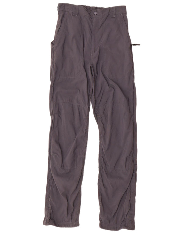 L.L.Bean Pantalon Chino Droit Femme US 6 Medium W30 L31 Gris