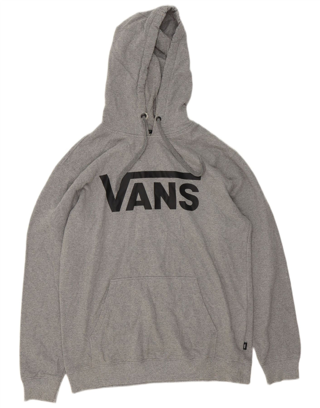 Vans Pull à capuche graphique pour hommes, grand coton gris