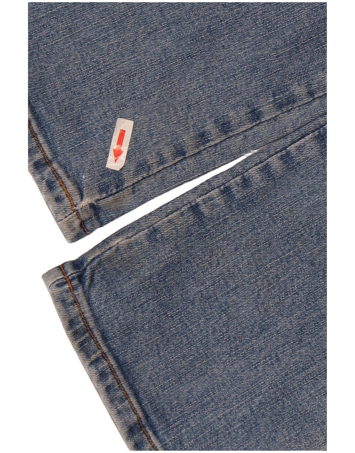 Wrangler Jean droit pour femme US 10 Medium W28 L28 Bleu Coton