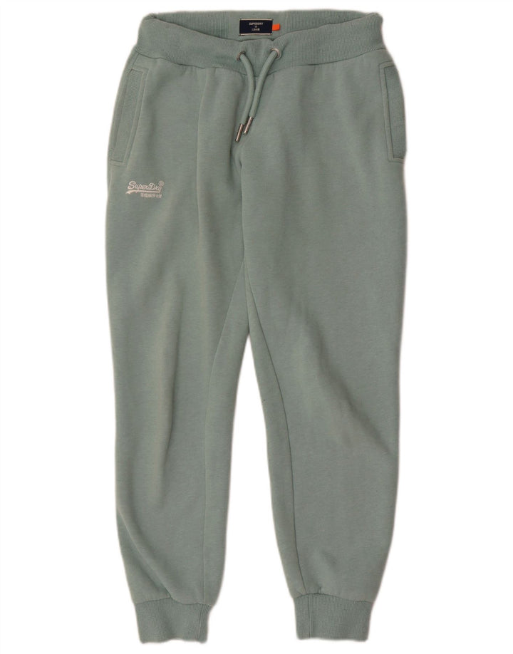 Superdry Survêtement surdimensionné pour femme UK 10 Small Vert Coton