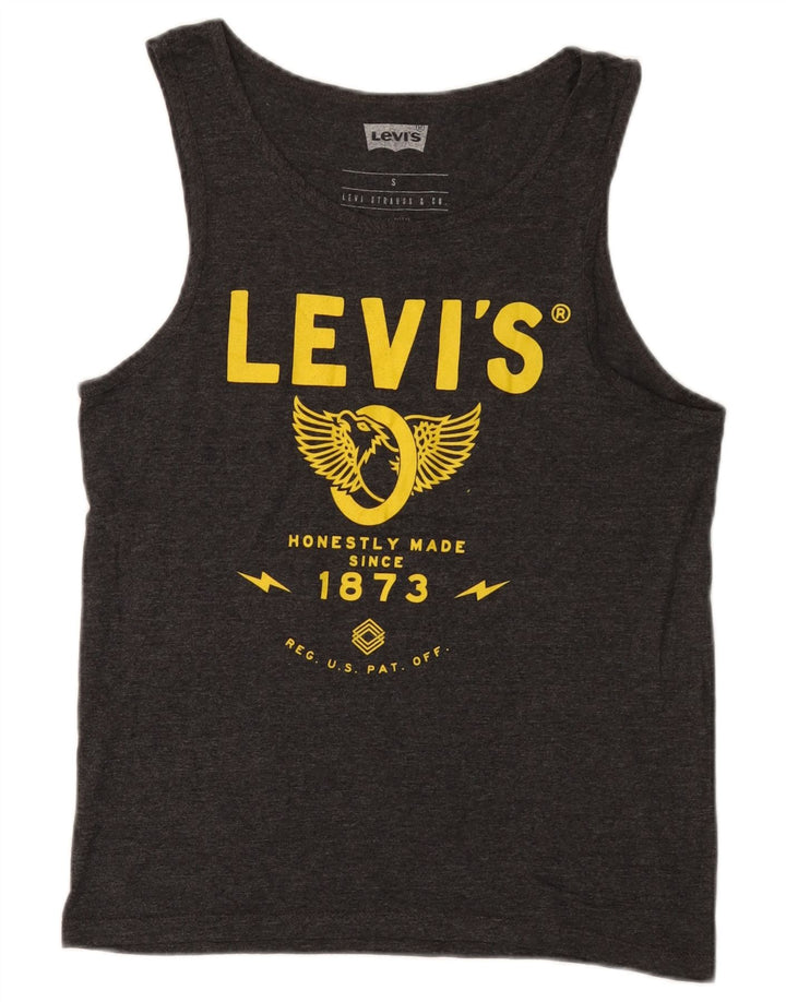 Levi's Débardeur Graphic Homme Petit Gris Coton