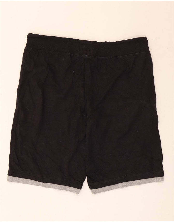 Champion Short de Sport Homme XL Noir Coton